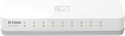 

D-Link DES-1008C Network Switch(White)