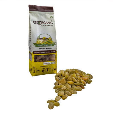 

GroOrganic RAISINS (Kismis) Raisins(200 g, Pouch)