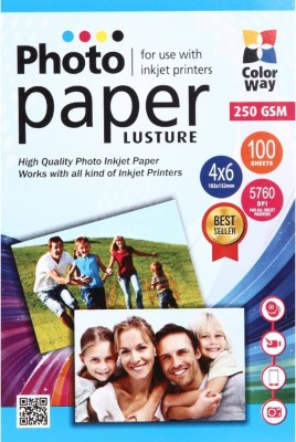 

Nova Unruled 4X6 inch Inkjet Paper(Set of 1, White)