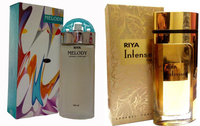 

Riya Melody Blue Apparel Eau de Perfume with Intense Gold Perfume - 0.18 ml(For Women)