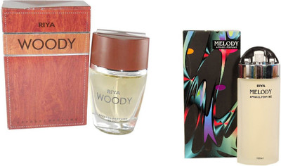 

Riya Melody Black Apparel Eau de Perfume with Woody Perfume - 0.2 ml(For Men & Women)