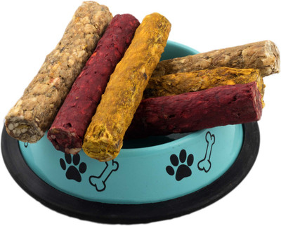 

SICONS Mix Kabab 450 gm Chicken, Lamb, Vegetable Dog Treat(450 g)