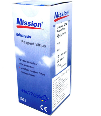 

Microsidd Mission Urine Glucose Protien Ph Test Strip(5 - 9)