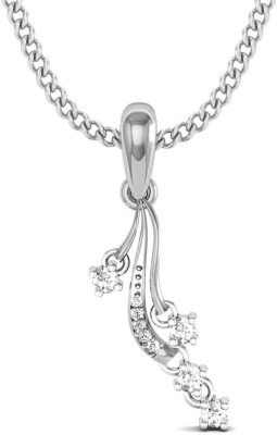 avsar Pune 18kt Diamond White Gold Pendant