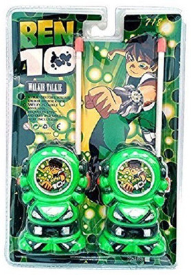 

Aarunsh Ben-10 Walkie Talkie Toy For Kids (Girls and Boys) - Green