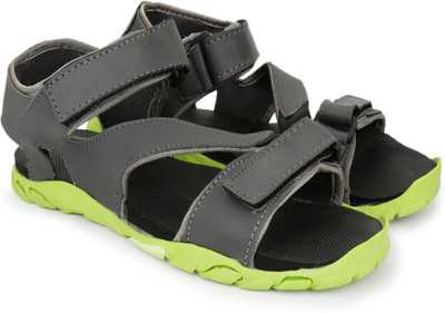 Provogue Men Grey/Green Sandals