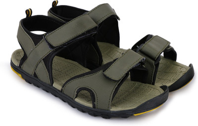 

Provogue Men Olive/Yellow Sandals