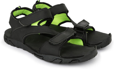 

Provogue Men Black/Lime Sports Sandals