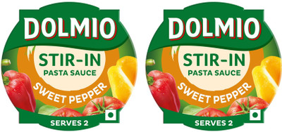 

Dolmio Pasta Sweet Pepper, Stir in, 150g (Pack of 2) Sauce(300 g)