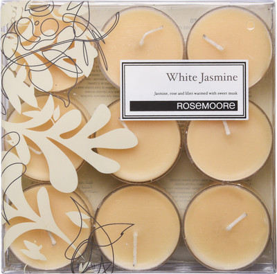 

Rosemoore White Jasmine Scented Tea Lights(42 g)