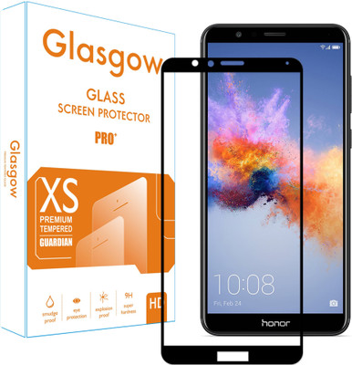 Glasgow Edge To Edge Tempered Glass for Honor 7X(Pack of 1)