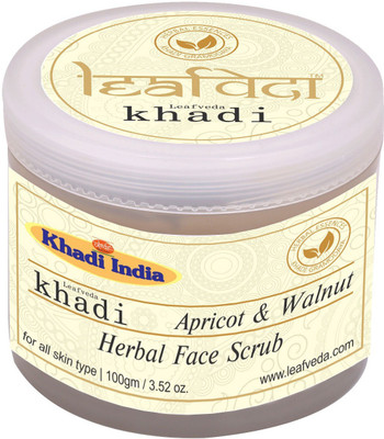 

Khadi Leaf veda Apricot & Walnut Face Scrub(100 g)