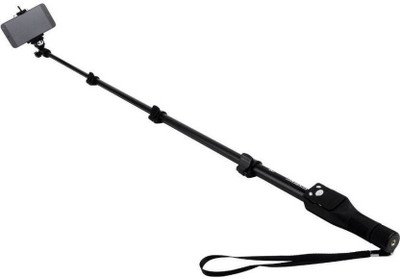 

Doodads Selfie stick with bluetooth remote Monopod(Black, Supports Up to 1000 g)