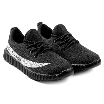 

Deals4you Stylish Popular Running shoes For Men And Boys Running Shoes For Men(Black