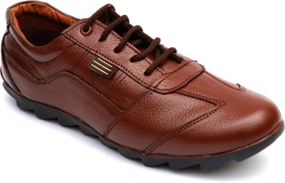 

Shoegaro Shoegaro Men's Brown Leather Casual Sneaker Shoes Casuals For Men(Brown