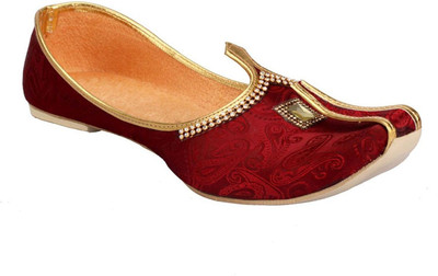 

gofits jutties Jutis For Men(Maroon, Gold