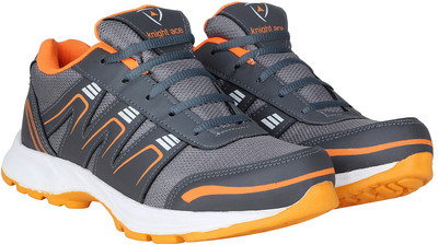 

Knight Ace Cross-Trainer Running Shoes For Men(Grey, Orange