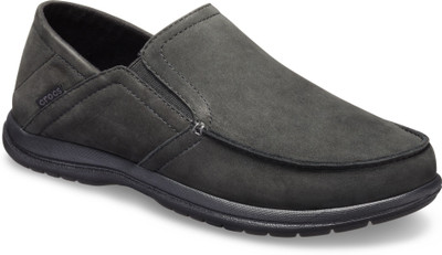 

Crocs SC Convertible Leather Casuals For Men(Black
