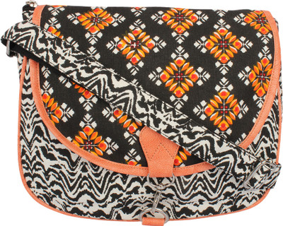 

CRAFTS MY DREAM Girls Casual Multicolor Cotton Sling Bag