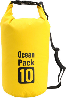 

Arura Waterproof 10L Pack Wading Drifting Package Swimming Dry Bag Small Travel Bag(Yellow)