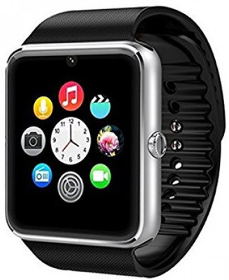 

RapGear GT08 Wrist Watch All 3G,4G Phone with Camera & SIM Card Support Smartwatch(Black Strap Free Size)