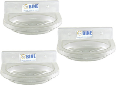 

InBine Unbreakable Oval Soap Dish(Clear)