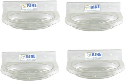 

InBine Unbreakable Oval Soap Dish(Clear)