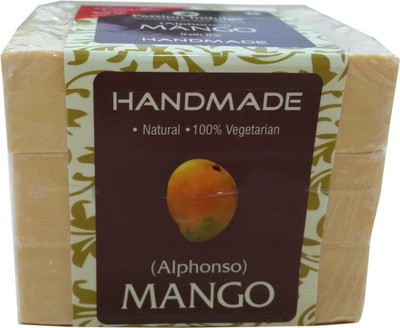 

Passion Indulge Handmade 100% Vegetarian Mango(50 g, Pack of 3)