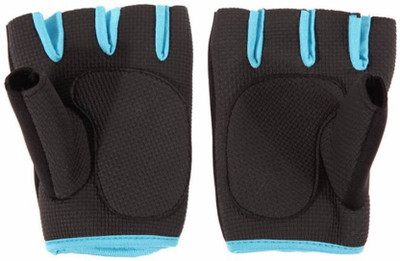 

eDUST Gym & Fitness Gloves (Free Size, Multicolor), Black;blue