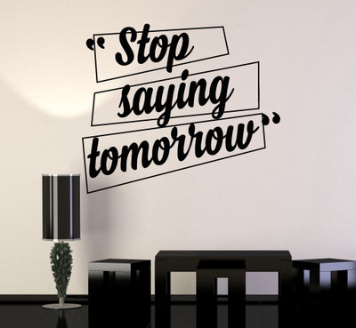 marvellous 60 cm m_stopsayingtommorow Self Adhesive Sticker(Pack of 1)