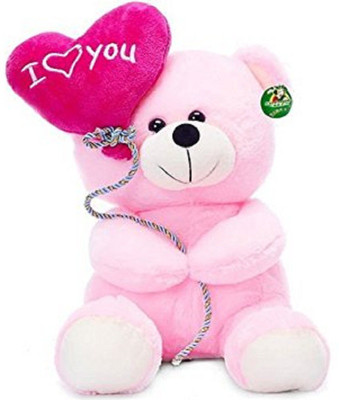 

stuffed toy sweet and soft proposal balloon teddy - 32 cm(Pink)