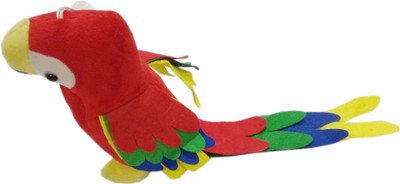 

SATNAM GLOBAL Soft Toy Parrot Color Multi - 25 cm(Multicolor)
