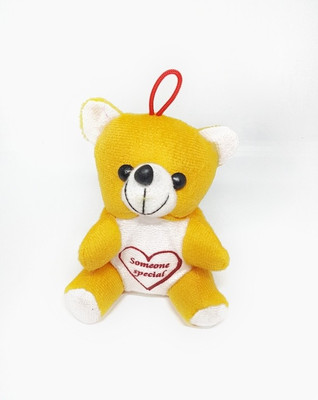 

Mofaro Indian hand made super soft small Teddy - 5 inch(Yellow)
