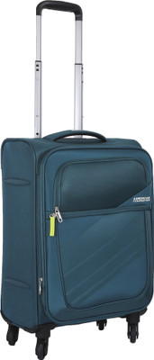 

American Tourister Stirling Expandable Cabin Luggage - 22 inch(Blue)