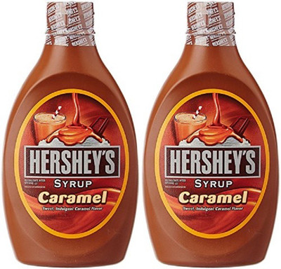 

Hershey's Syrup Caramel, 623g (Pack of 2) Caramel(623 g, Pack of 2)