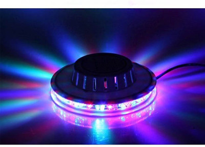 

MTC Sunflower Disc Led decorative party Night Lamp(13 cm, White)