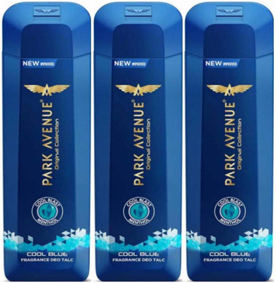 

Park Avenue COOL BLUE Deo TALC 200g × 3 Pack Of Three(600 g)