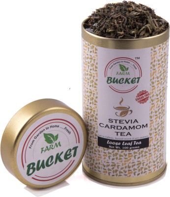 

FARM BUCKET Stevia Cardamom tea Loose Leaf Tea - 100 grams Cardamom Tea(100 g, Box)