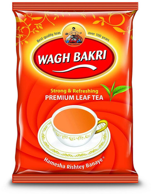 

Waghbakri Strong & Refreshing 500G Unflavoured Black Tea(500 g, Pouch)