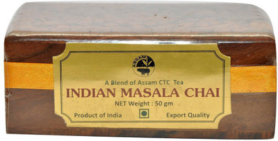 

AVIHS Wooden Gift Box Masala Tea 50 gm Spices Masala Tea(50 g, Box)