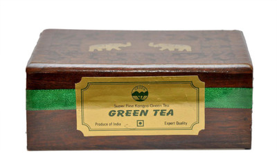 

AVIHS Wooden Gift Box Green Tea 100 gm Herbs Green Tea(100 g, Box)