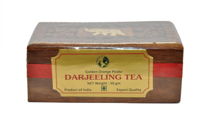 

AVIHS Wooden Gift Box Darjeeling Tea 50 gm Herbs Green Tea(50 g, Box)