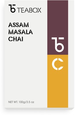 

Teabox Assam Masala Chai with 100% Natural Ingredients Cinnamon, Black Pepper, Cardamom, Cloves, Ginger Tea Blend Vacuum Pack(100 g)