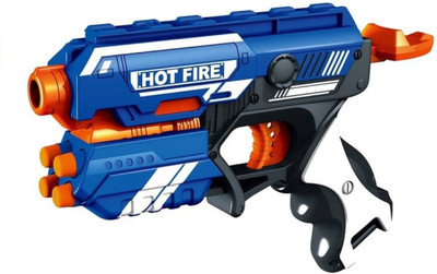 

Zest 4 Toyz Foam Blaster Gun Toy, Safe and Long Range, 10 Bullets Includes.(Multicolor)