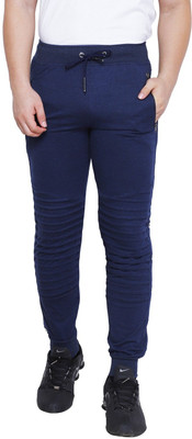 Leebonee Solid Men Dark Blue Track Pants