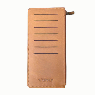 

ABYS Pure Leather Travel Document Holder||Card Holder||Card Case for Men & Women(Tan)(Tan)
