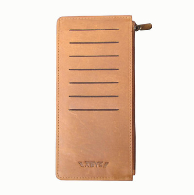 

ABYS Pure Leather Travel Document Holder||Card Holder||Card Case for Men & Women(Tan)(Tan)