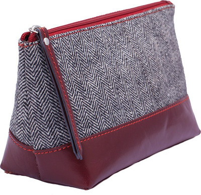 

MAYRAKI Cosmetic Pouch(Grey, Maroon)