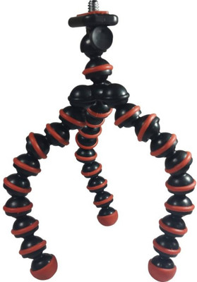 

STOCKHAWKERS Flexible Octopus Tripod Kit(Black, Supports Up to 1200 g)