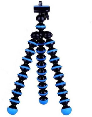 

STOCKHAWKERS 10 Inch Octopus Tripod Kit(Black, Supports Up to 1200 g)